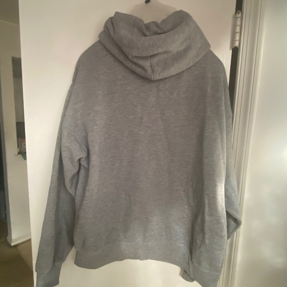 Jansport Liberty University Flames Gray Hoodie Sweatshirt Size L - Picture 2 of 3